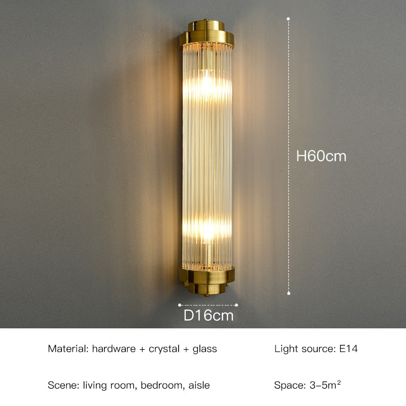 Luxury Art Decor Modern Gold LED Sconce Lighting Fixtures
