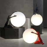 Nordic Sculpture Moon Table Lamp