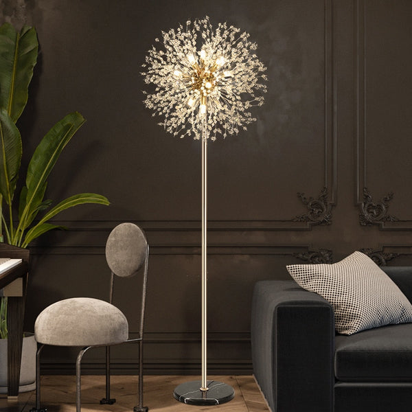 Luxury LED Dandelion Floor Lamp
