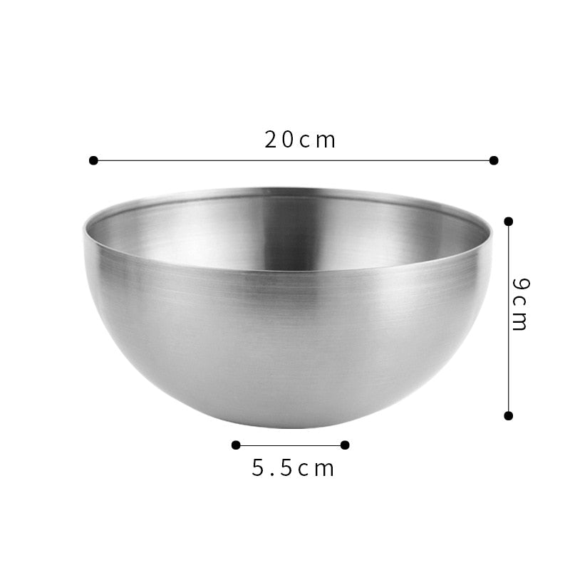 Stainless Steel Golden Silver Soup Bowls