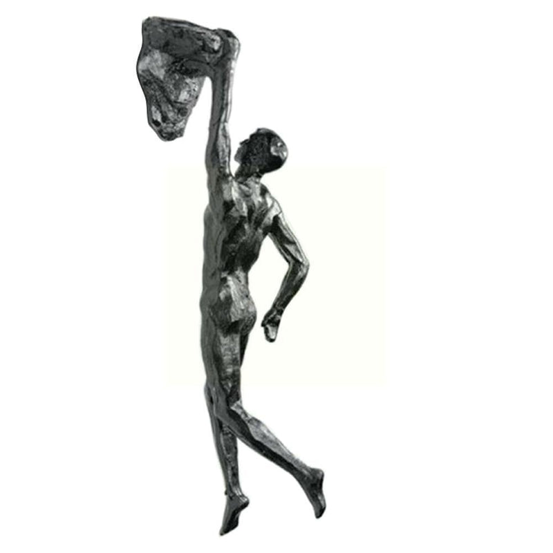 Creative Rock Climbing Resin Statue Figures