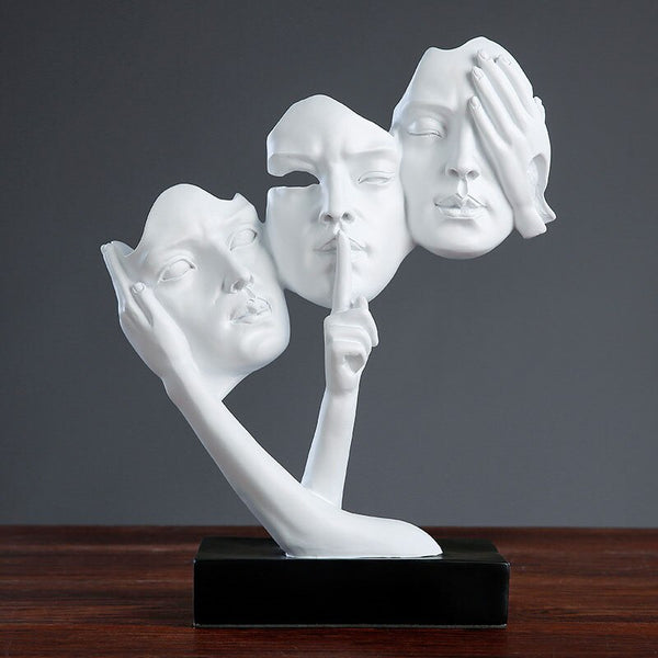 Personality Decoration Thinker Mask Sets