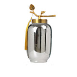 Gold and Silver leaf Cannister