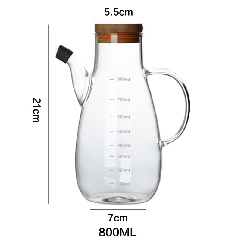 Glass leak-proof 2 condiment jar 125ml 250ml 500ml
